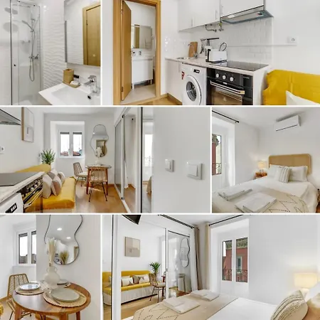 1br Cosy Heart Of Santos W Ac | By Airnest * Лісабон